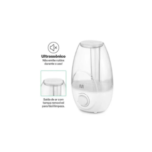 Umidificador de Ar Clear Tank 2,1Litros – Bivolt Automático Multi Saúde – HC210