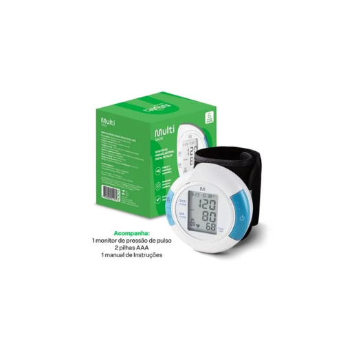 Monitor De Pressão Arterial de Pulso - Multi Saúde - HC075 - Imagem 2