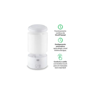 Umidificador de Ar Portatil Silencioso Pure Air – HC143