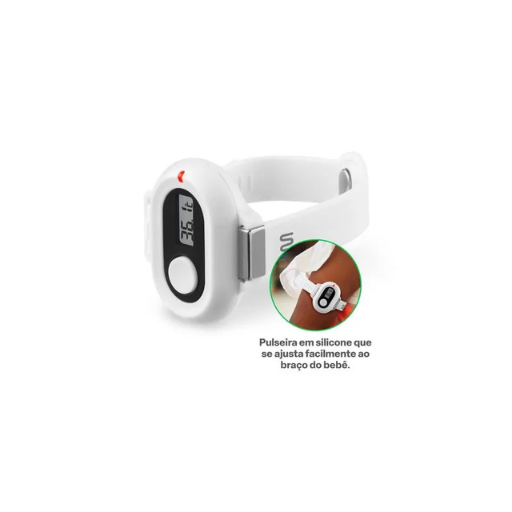 Termômetro Baby Pulseira Bluetooth Bateria CR2032 Multi Saúde - HC268 - Imagem 3