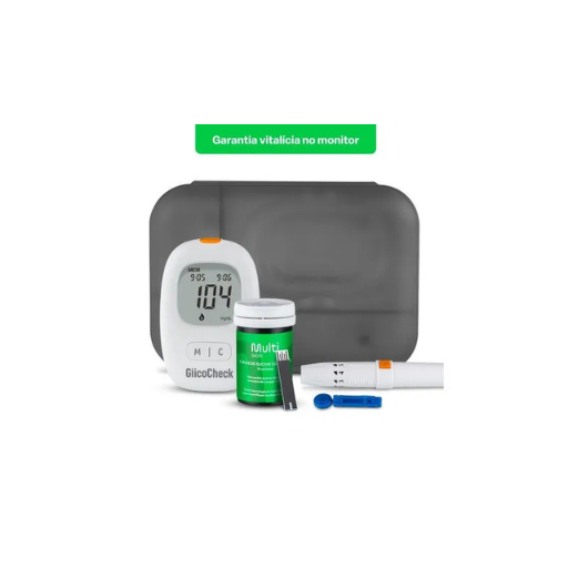 Monitor De Glicemia Glicocheck Care Plus Multi Saúde - HC487